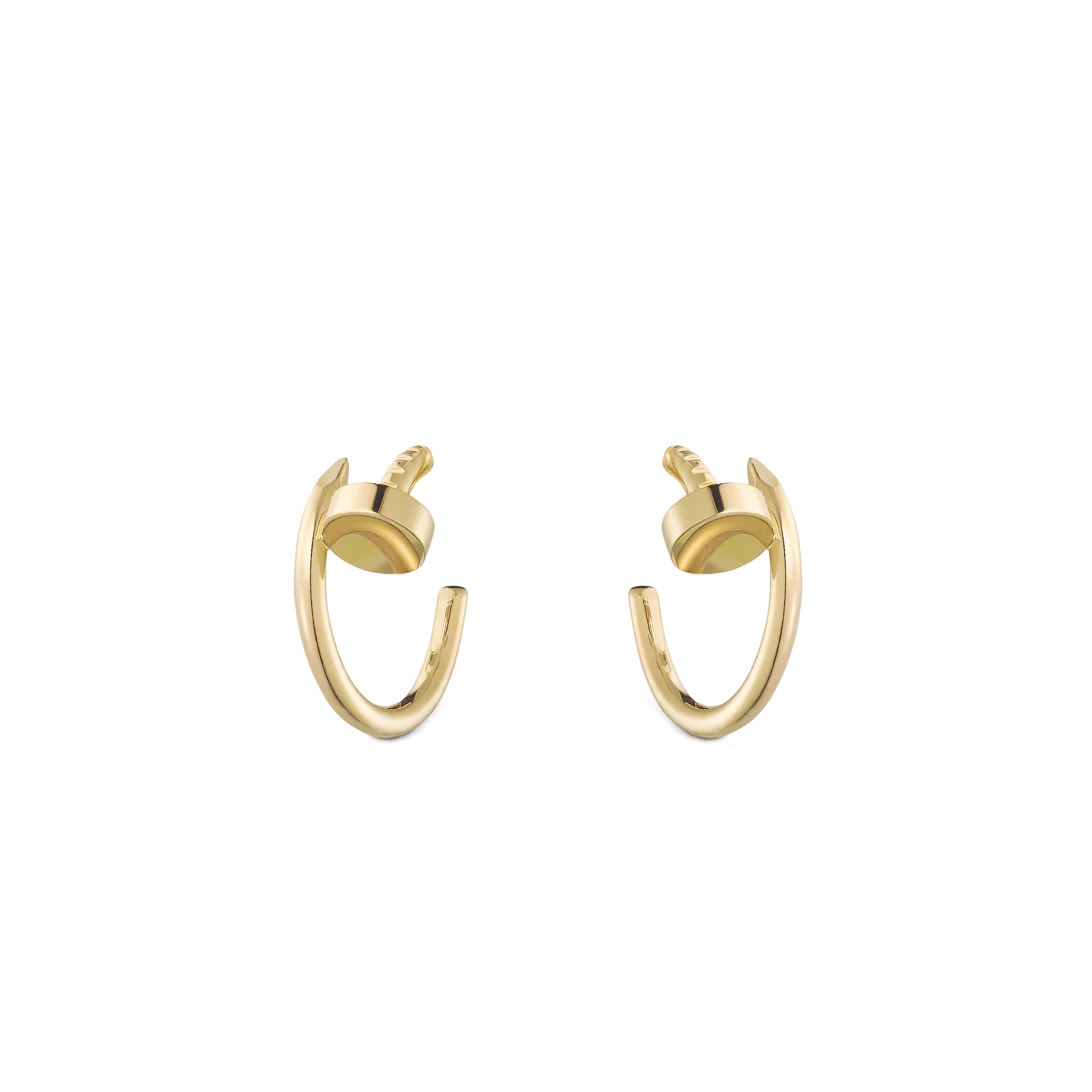 CARTIER JUSTE UN CLOU HOOP EARRINGS, SMALL MODEL B8301235